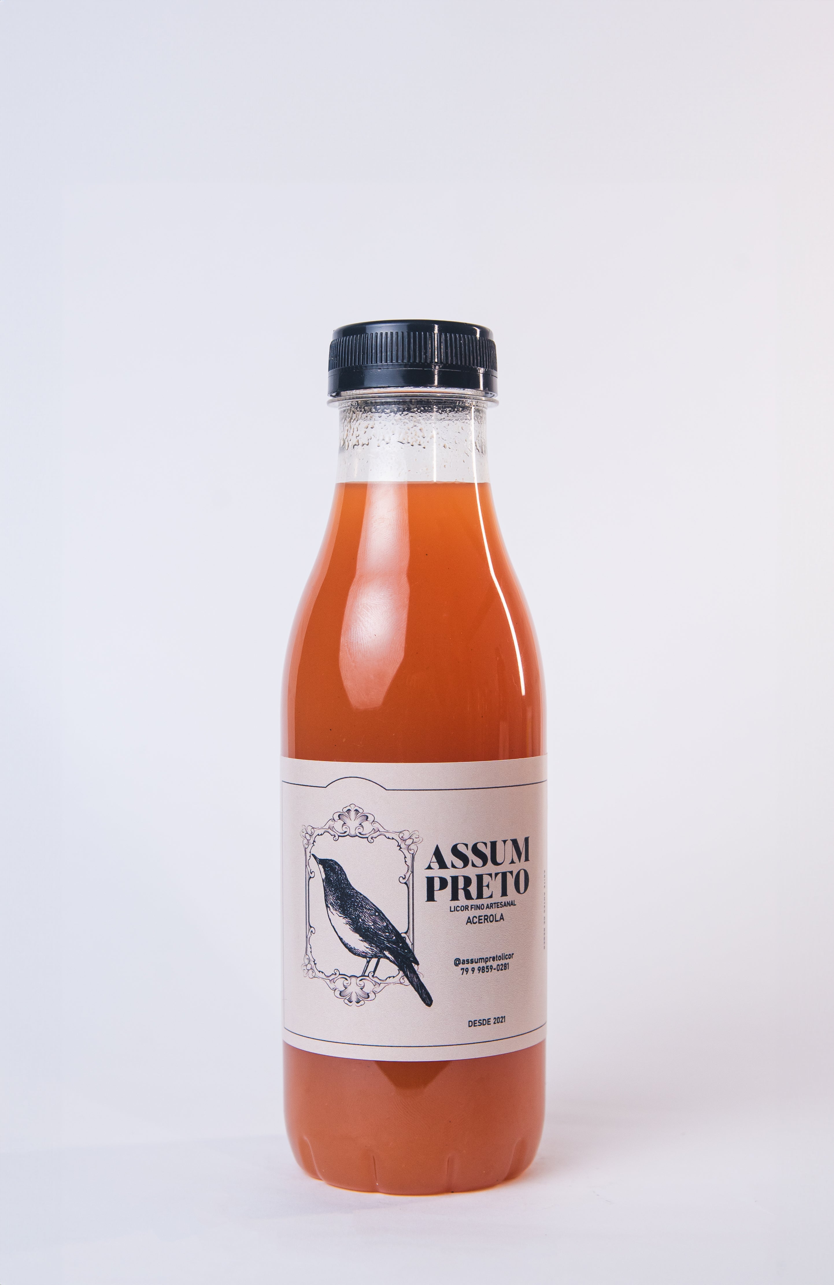 Licor Assum Preto - Sabor Acerola