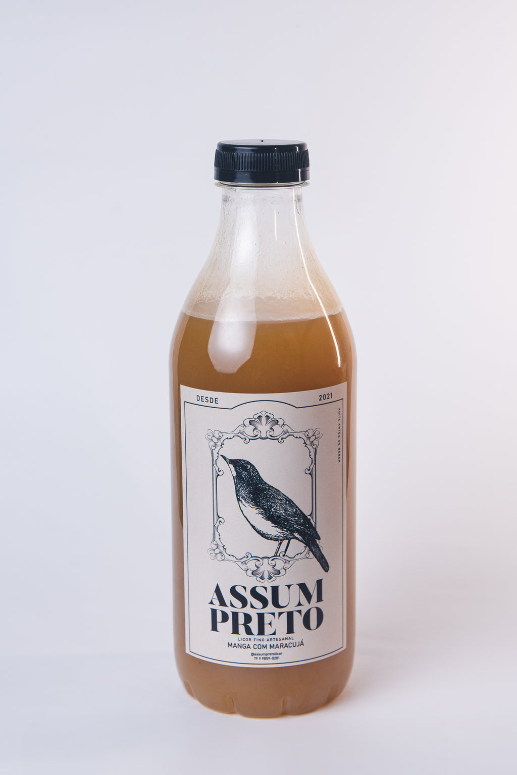 Licor Assum Preto - Sabor Manga com Maracujá