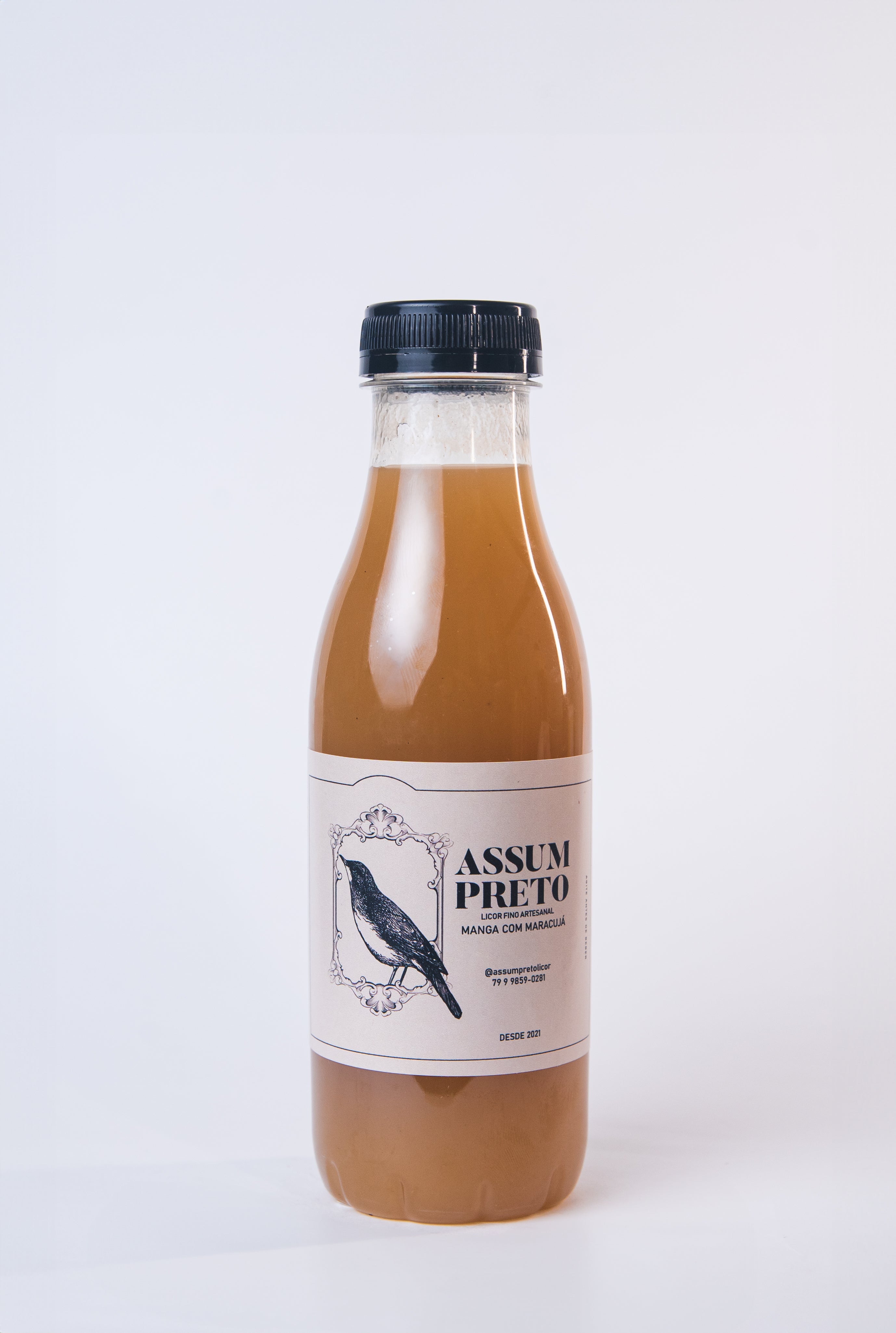 Licor Assum Preto - Sabor Manga com Maracujá